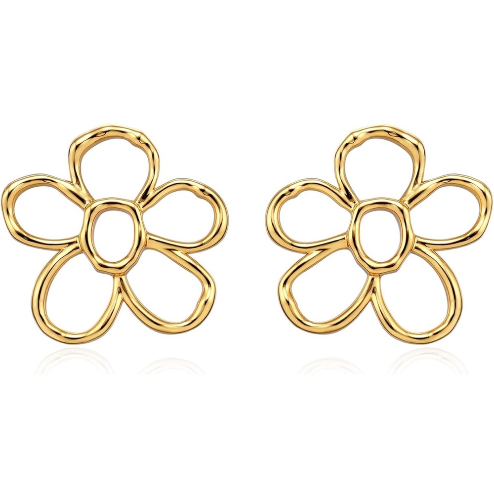 LecAit Summer Dainty Daisy Flower Earring
